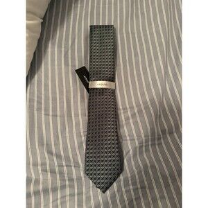 NWT Alfani Mens Tolbert Pattern Green 300 Necktie